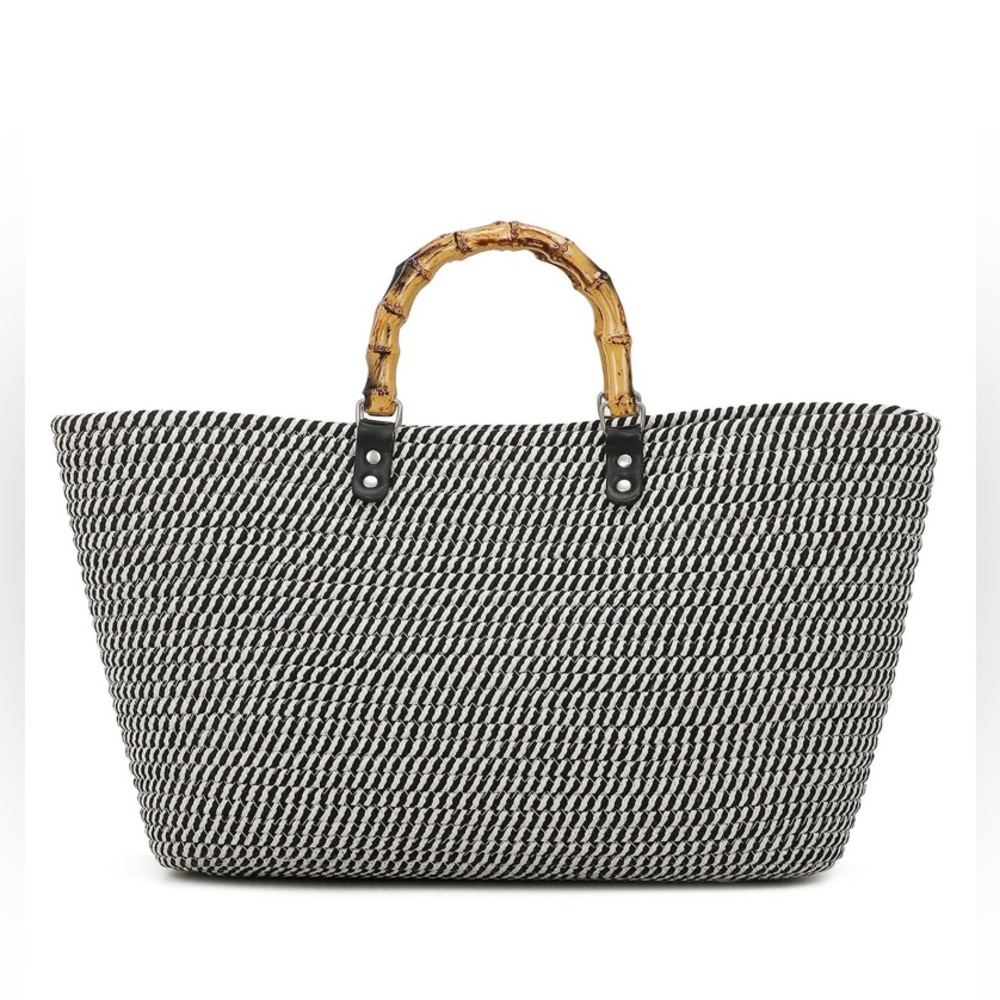 French Connection Biscay Retro Cotton Rope BIG Tote
$108 Retail